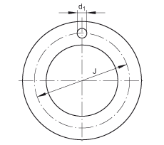 推力墊圈 EGW42-E40, 推力墊圈，免維護，帶鋼襯